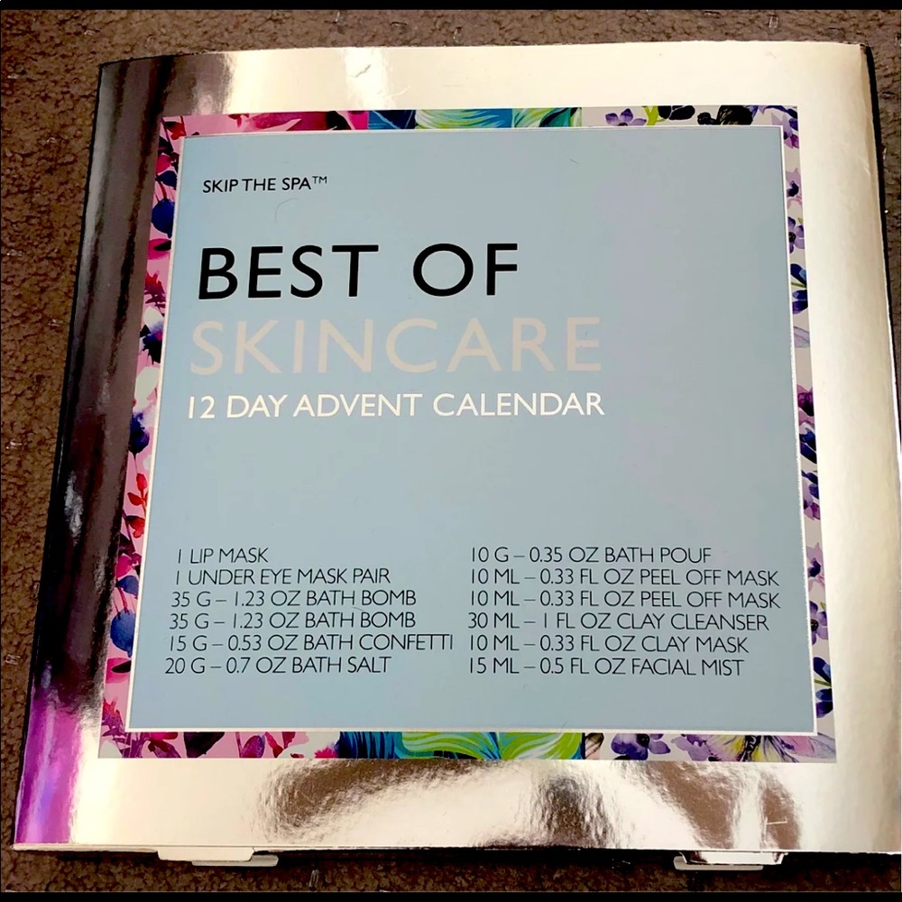 NWT advent spa kit